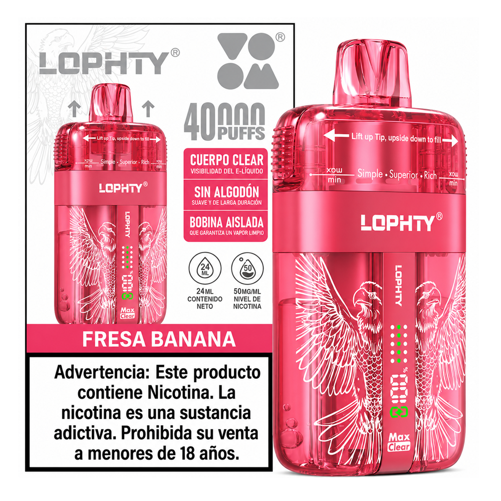 Vape Lophty Clear Max