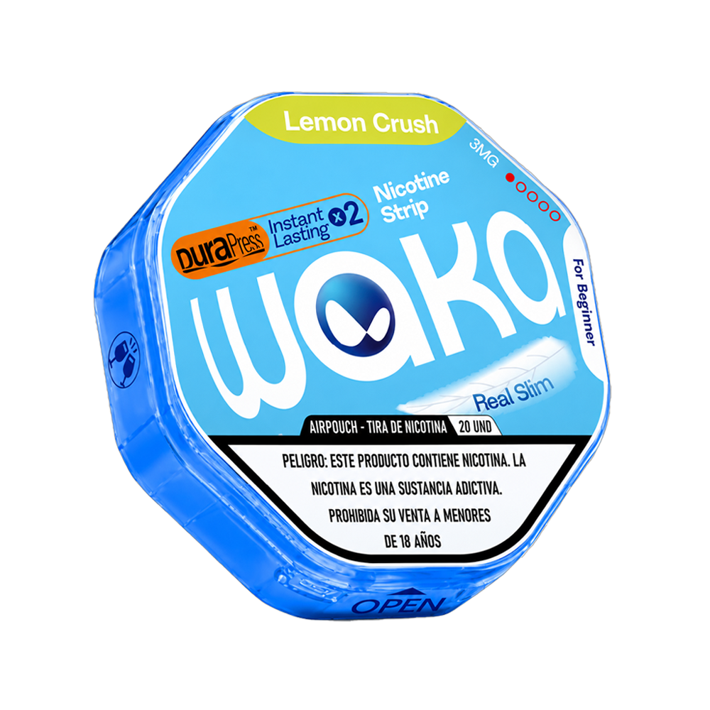Waka Nicotine Pouch Lemon Crush 3mg