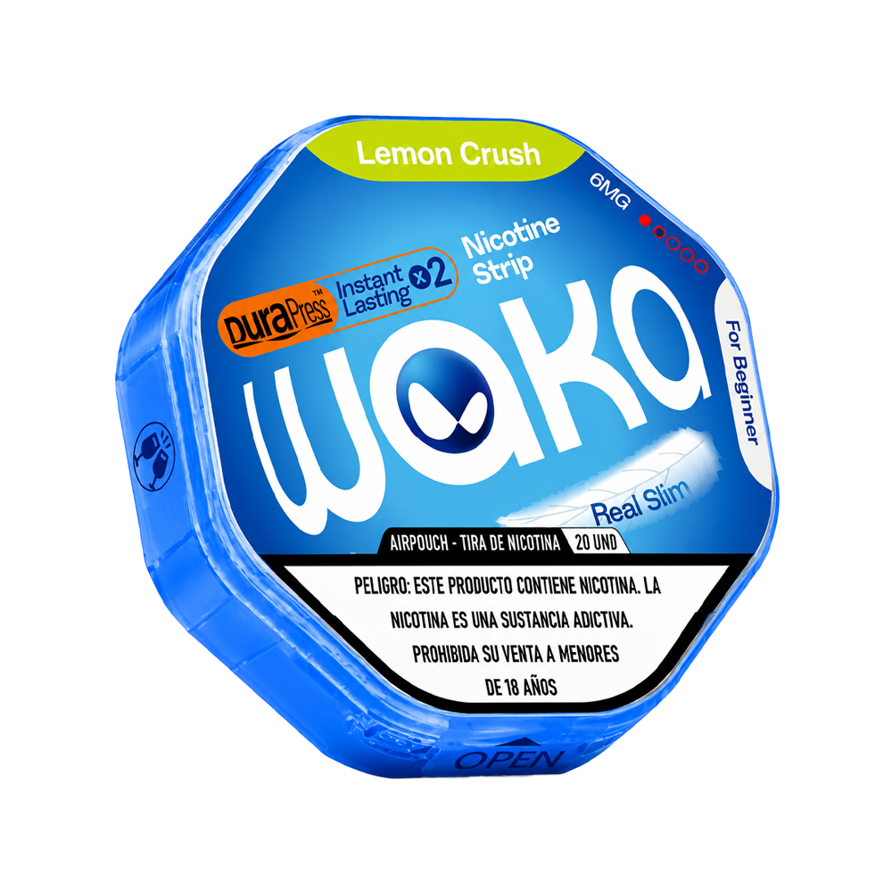 Waka Nicotine Pouch Lemon Crush 6mg