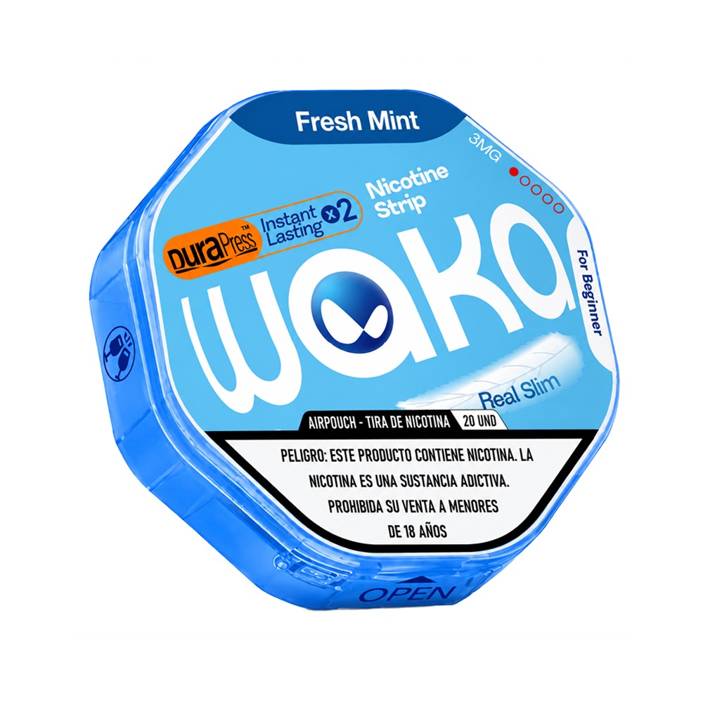 Waka Nicotine Pouch Menta 3mg